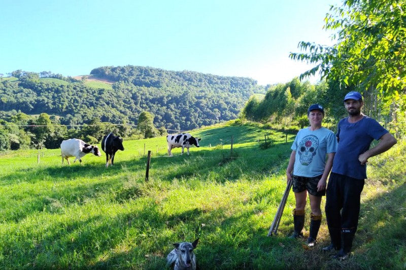 Com a evolução da propriedade, Simone e Luciano já planeja a construção de novas salas de ordenha e alimentação