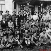 Equipe de trabalho do centro de pesquisa de Veranópolis em 1948