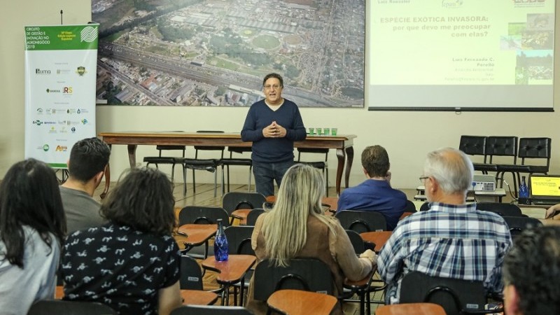 O controle de javalis é tema de debate na Expointer