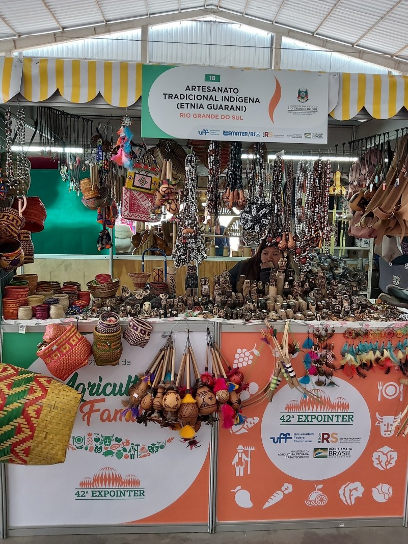 Índios de diversas etnias participaram da Expointer 2019