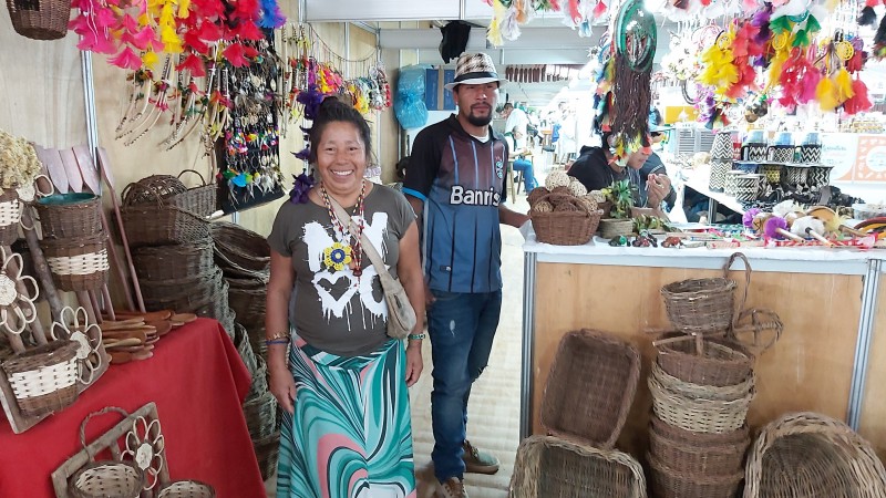Participação de diversas etnias no Pavilhão da Agricultura Familiar na Expointer