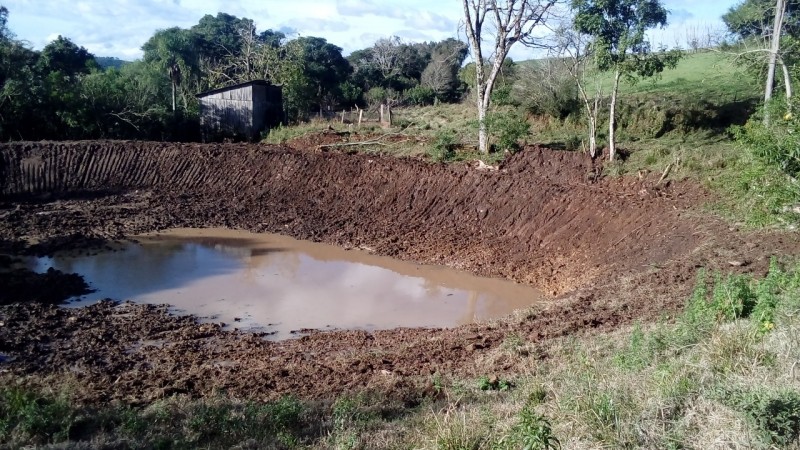 Novos açudes em Ilópolis vão permitir aos pequenos produtores rurais diversificar suas atividades