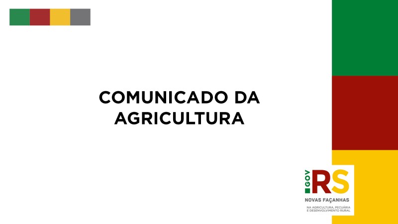 Medidas foram tomadas devido à prolongada estiagem que tem causado danos à agropecuária
