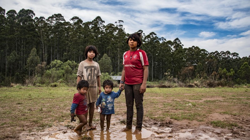 Tribo indígena guarani