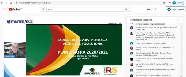 O Badesul apresenta condições especiais para o Plano Safra 2020 2021