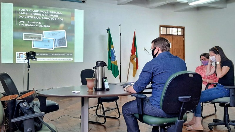 Live sobre a IN 25/2020 contou com cerca de 385 participantes de todo o estado