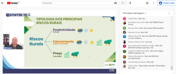Em 2020, o RS foi o segundo estado que mais contratou seguro rural no país