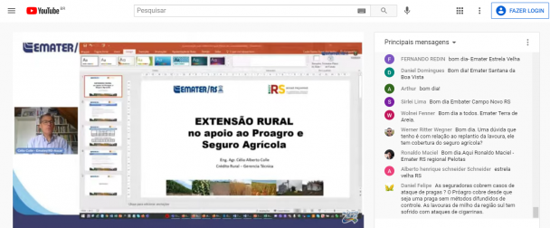 A Emater possui mais de 880 técnicos situados nos 497 escritórios municipais aptos a atuarem no crédito rural