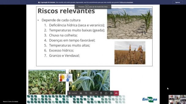 Zoneamento Agrícola de Risco Climático (ZARC) para a cultura dos citros