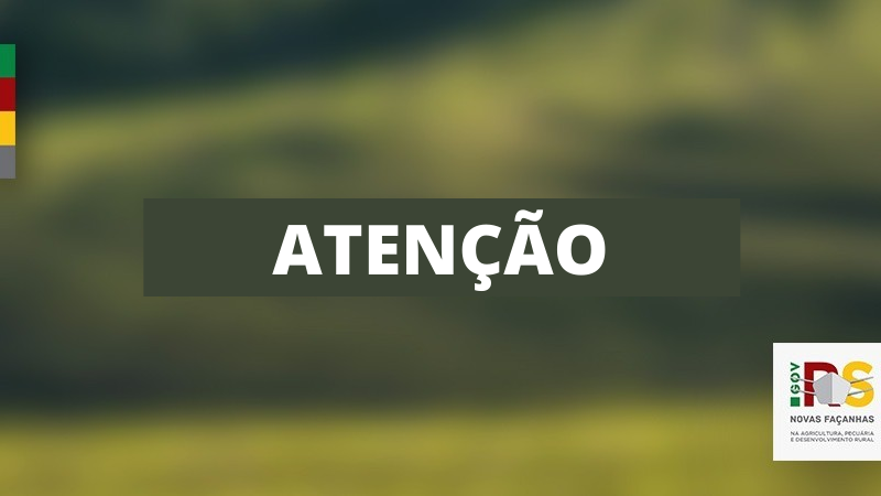 ATENÇÃO