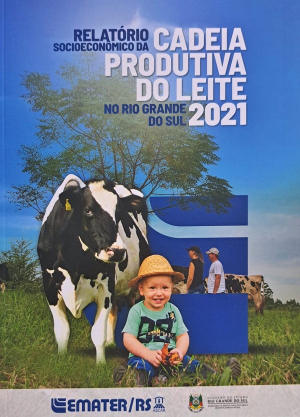 capa relatório cadeia produtiva do leite 2021