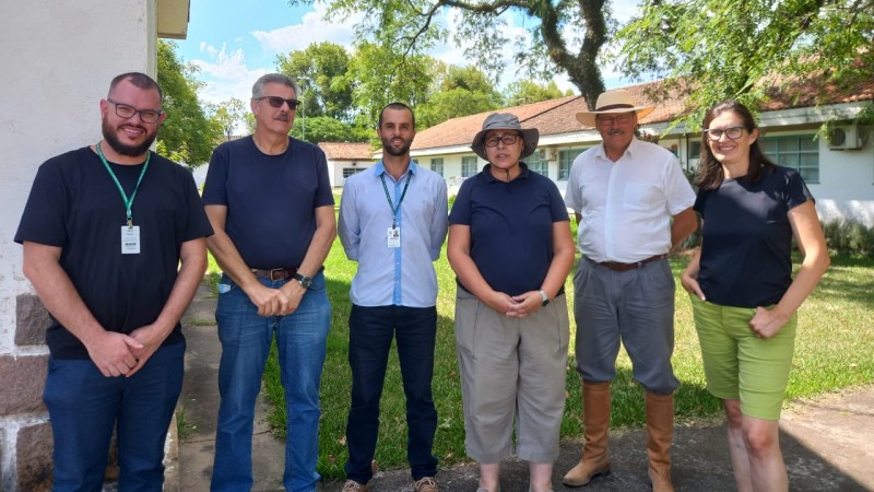 Visita à Embrapa Pecuária Sul, em Bagé