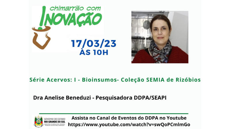 Apresentação ocorre na sexta-feira (17/03) às 10 horas, no canal de eventos do DDPA