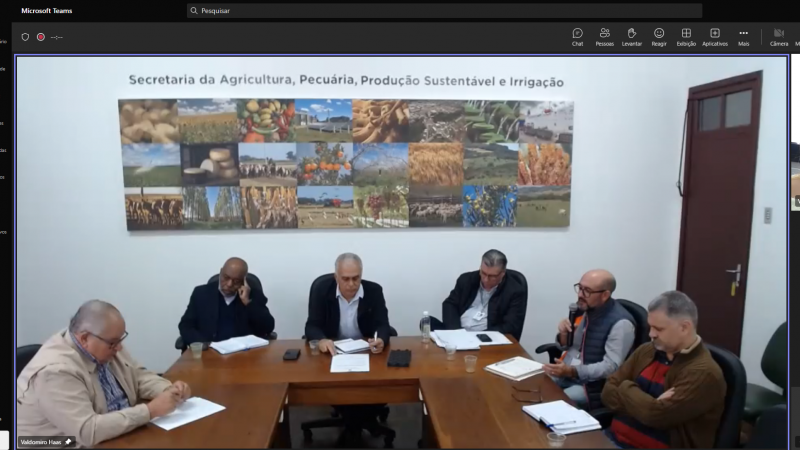 Reunião ocorreu de forma híbrida, nesta quarta-feira (10/05)