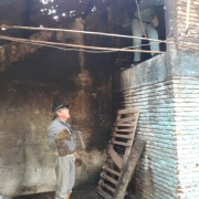 Equipes visitam casas abandonadas no Departamento de Rocha, no Uruguai