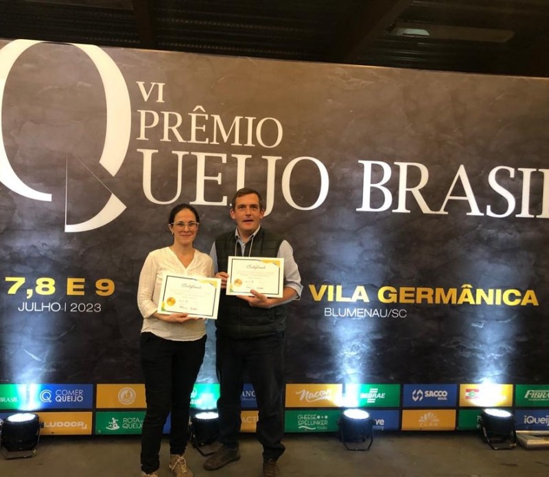Graciela e o sócio, Gaspar Desurmont, do Terroir da Vigia