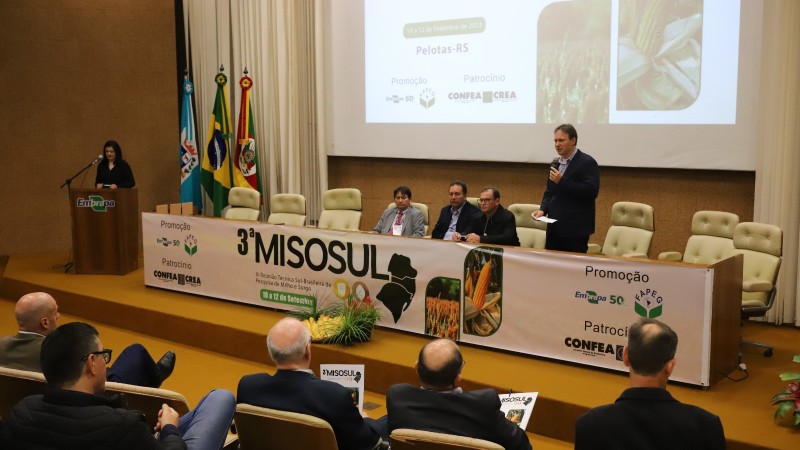 Encontro da Misosul ocorreu na sede da Embrapa Clima Temperado, em Pelotas