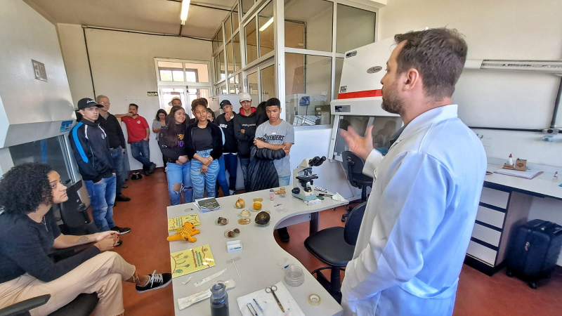 laboratório de micologia fungos