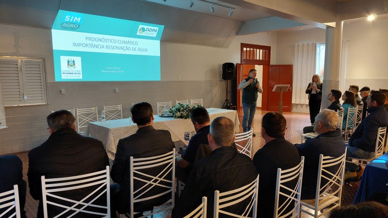 Seminário de Irrigação em Marcelino Ramos, no Alto Uruguai