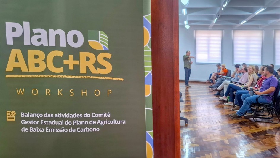 Workshop ocorre o dia todo no auditório da Seapi