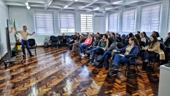 Evento contou com público de 60 participantes, entre fiscais da Seapi e técnicos da Fepam