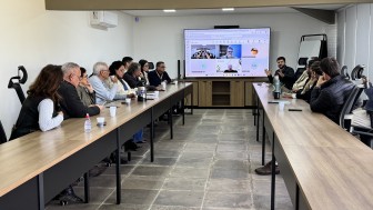 Reuni&atilde;o do Fundovinos, na casa do Fundesa, em Esteio