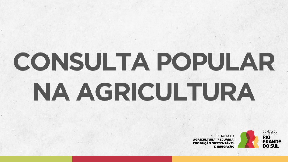 Consulta Popular Agricultura