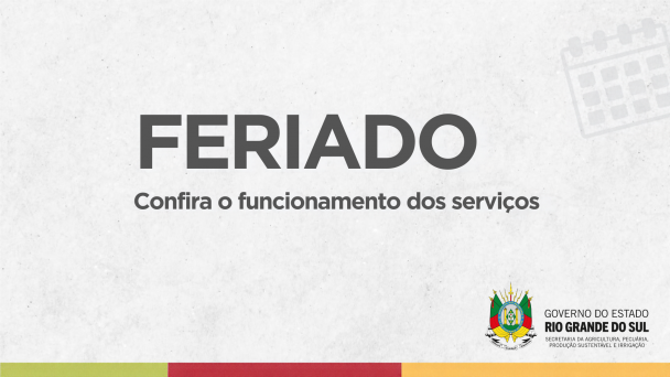 Feriado: confira o funcionamento dos servi&ccedil;os